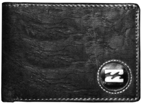 ~billabong Genuine Learther Bifold Grey Wallet - Wallet (600x600), Png Download