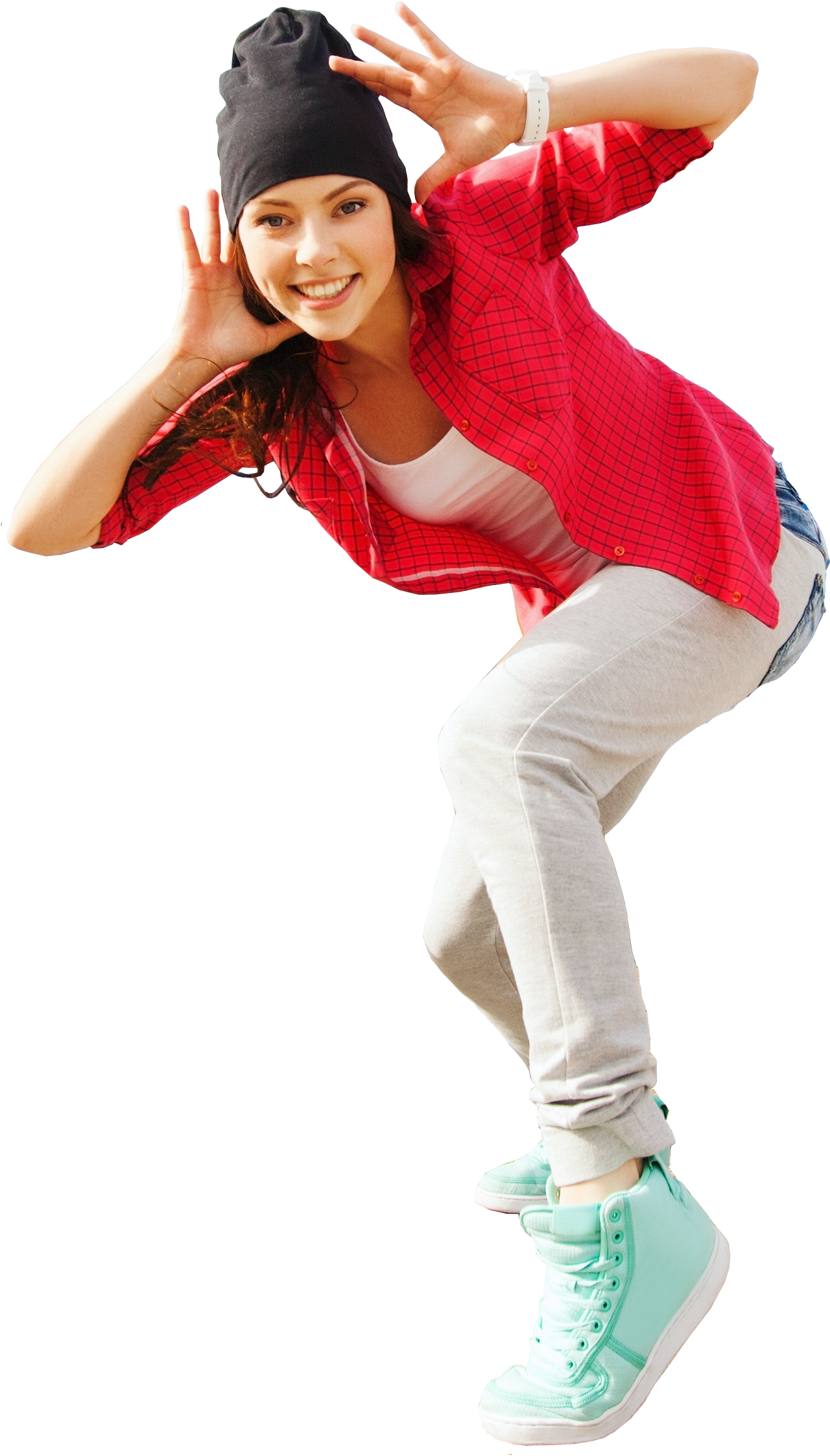 Hip Hop Dance Png For Kids - Hip Hop Dance Girl Png (1425x2349), Png Download