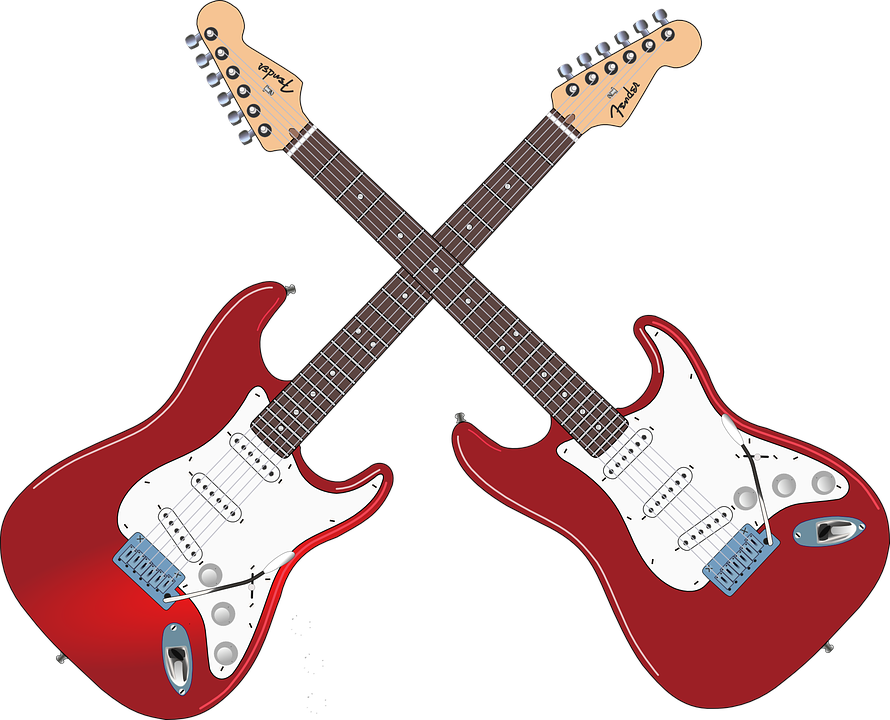 Guitar Clipart Guitar Lesson - Fender American Standard Stratocaster Hss - Black (890x720), Png Download