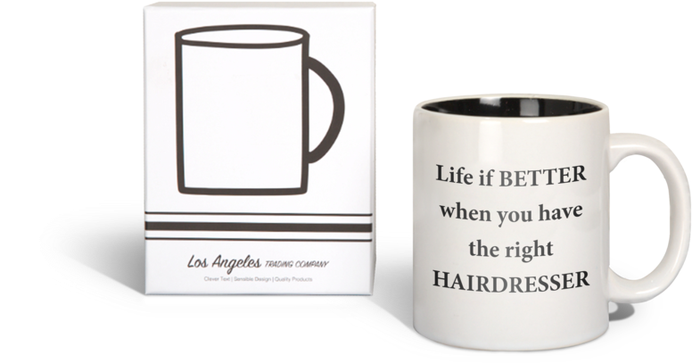 Life Is Better With A Hairdresser - Hustlin 15 Oz. Mug (800x1035), Png Download