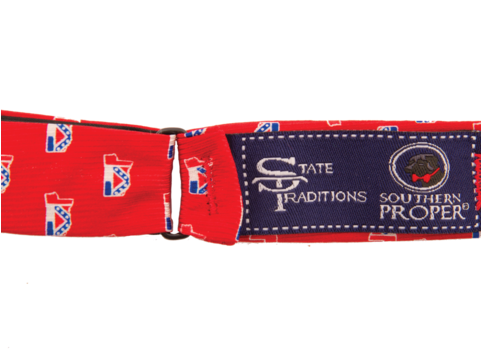 Mississippi Traditional Bow - Ga Traditional Red Tie (480x480), Png Download