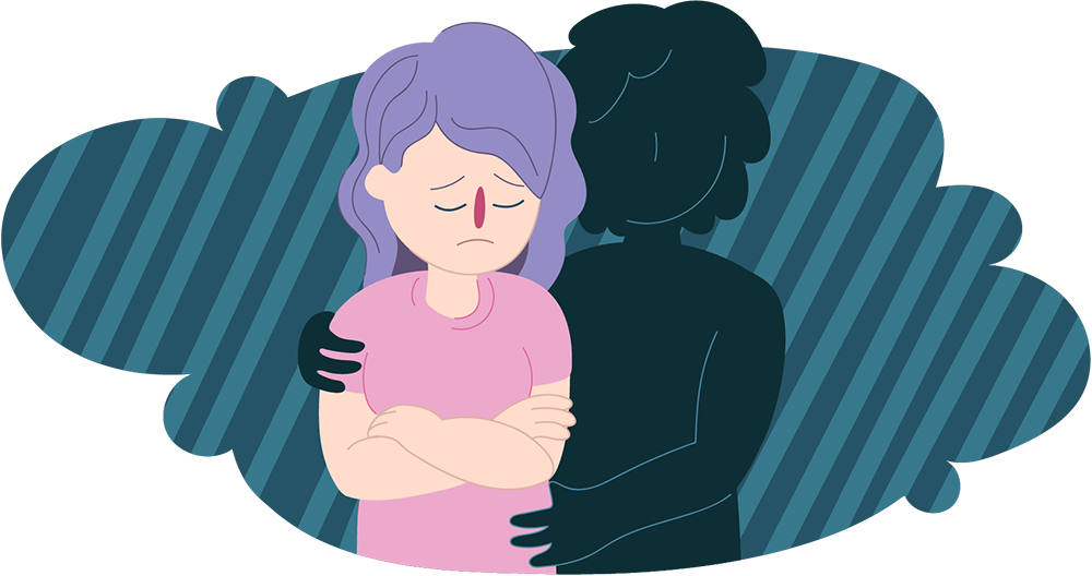 Abuse Is Never Ok - Abuse Relationship Clip Art (1000x528), Png Download