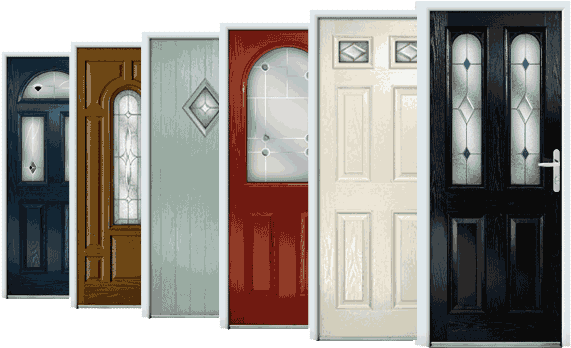 Entrance Composite Doors - Door (600x372), Png Download