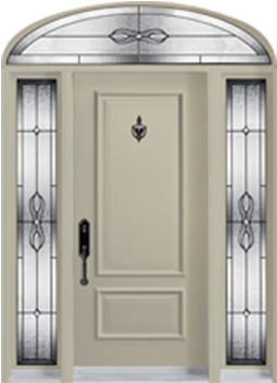 200 Series Insulated Steel Entrance Doors Fibertec - Door And Windows Png (400x352), Png Download