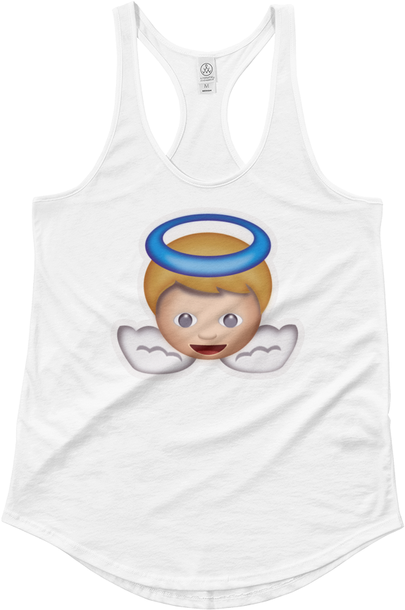 Women's Emoji Tank Top - Kit Festa Carinhas Divertidas Emoji 6un Modelo 4 Duster (1000x1000), Png Download
