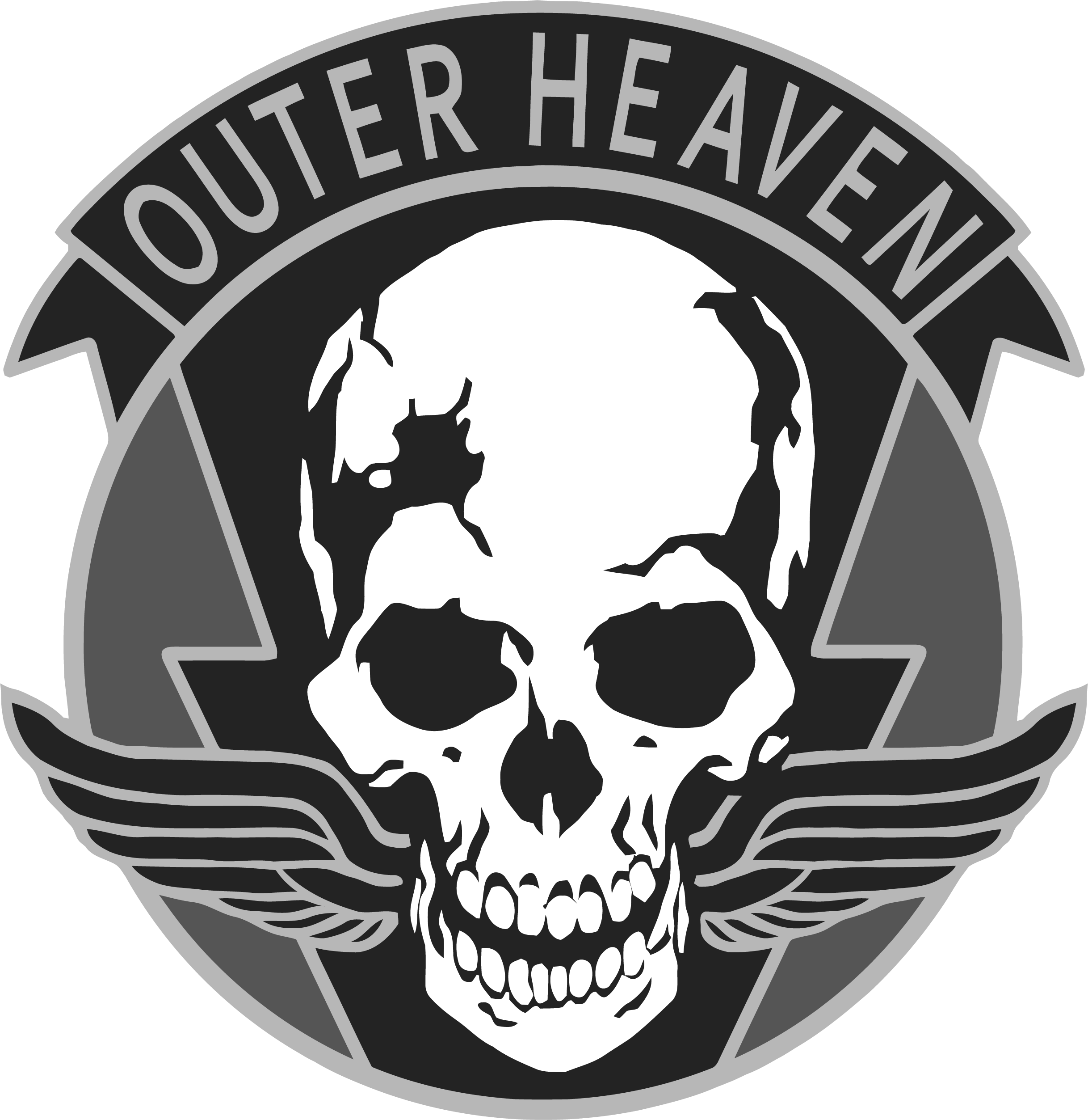 Mgs Metal Gear Solid Outer Heaven Logo - Metal Gear Outer Heaven Logo (2435x2505), Png Download