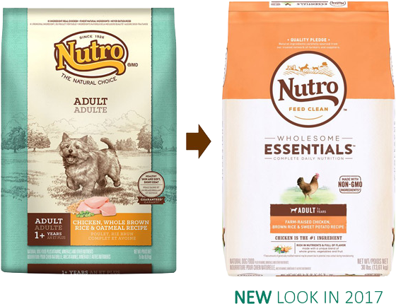 Eligible - Nutro Natural Non-gmo Dog Food, Chicken Brown Rice (640x640), Png Download