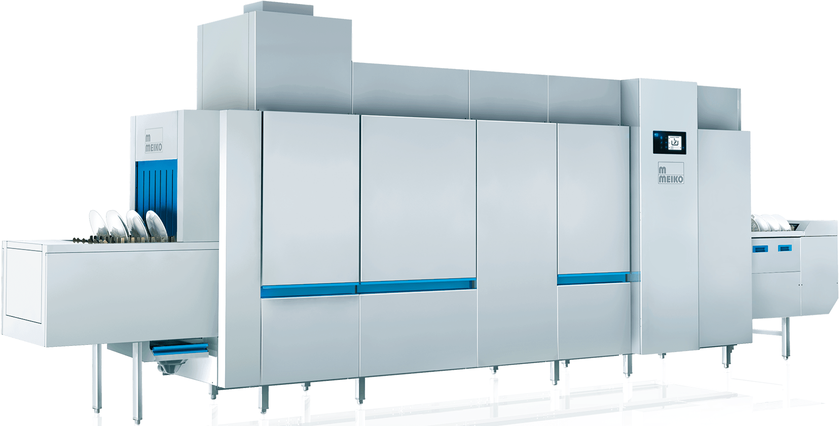 Economical Conveyor Dishwasher M-iq - Dishwasher (1920x880), Png Download