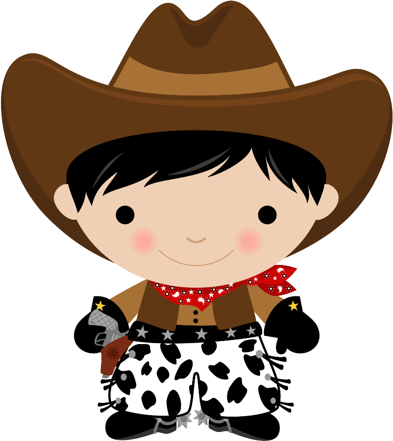 Pin By Marina ♥♥♥ On Cowboy E Cowgirl - Cowgirl And Cowboy Clipart (900x900), Png Download