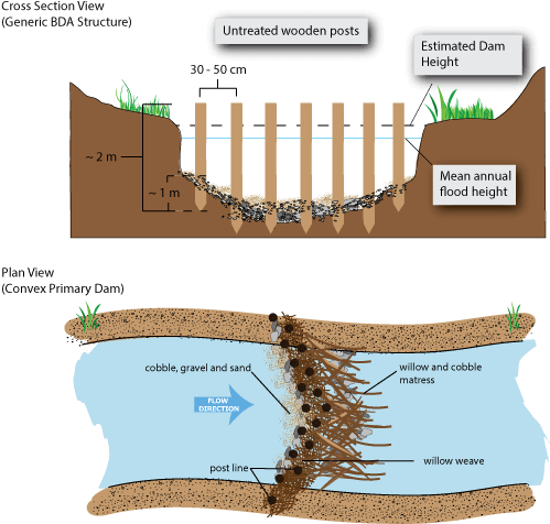 Picture - Beaver Dam Analogue Construction (612x515), Png Download