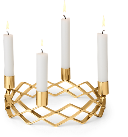 Rosendahl Copenhagen Karen Blixen Advent Candle Holder (460x460), Png Download
