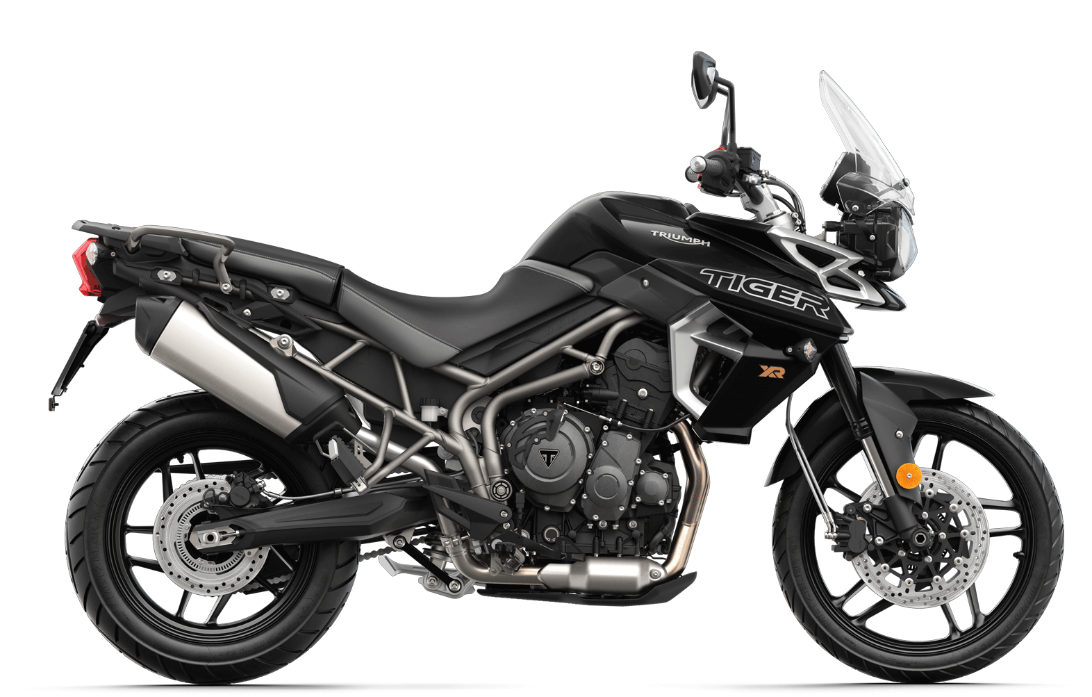 Starting From I Jet Black - Tiger 800 Xr 2018 (1920x1080), Png Download