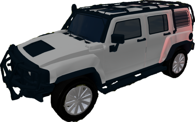 Hummer Unmodified - Roblox Off Road Car (640x400), Png Download