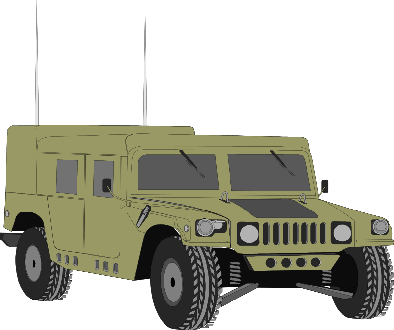 How To Set Use Hummer Svg Vector (600x504), Png Download