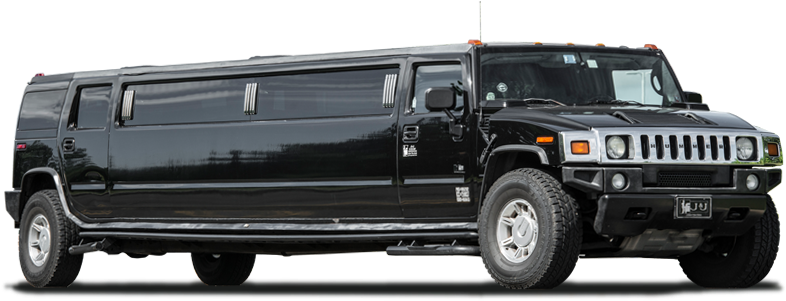 Black Stretched Hummer - Limousine (800x500), Png Download