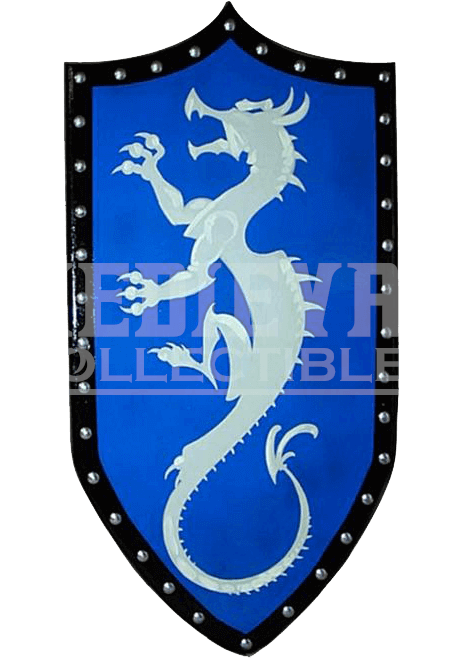 Medieval Shield Design Dragon (669x669), Png Download