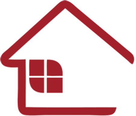 House Logo Red (450x385), Png Download