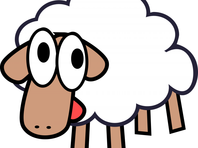 Sheep Clipart Cartoon - Girl Profile Pictures Funny Cartoon (640x480), Png Download