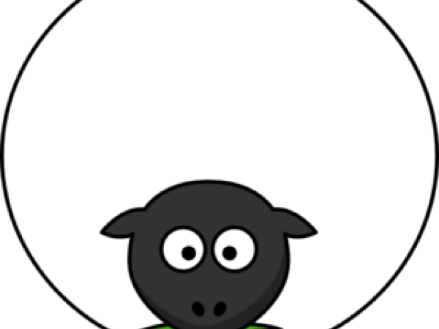 Lamb Clipart Big Sheep - Cartoon Sheep (640x480), Png Download