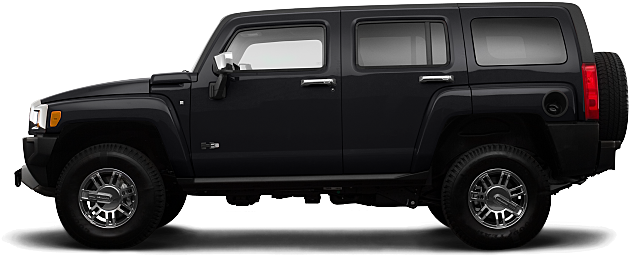 2009 Hummer H3 Adventure 4dr Suv - Hummer H3 (638x261), Png Download