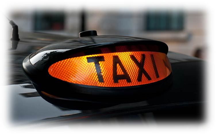 Across 18 Months Exxonmobil Conducted A Taxi Time Trial - London Taxi Light (752x465), Png Download