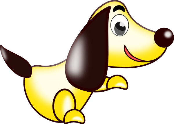 Cartoon Dog Svg Clip Arts 600 X 429 Px (600x429), Png Download