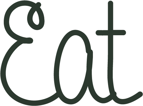 Eat - Calligraphy (510x535), Png Download
