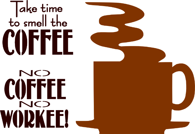 Image - Coffee Sayings Hd (640x439), Png Download
