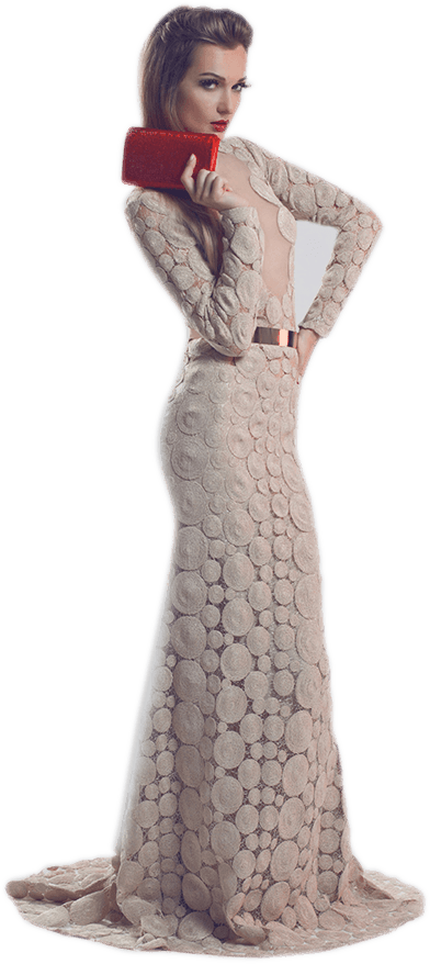 Agility - Gown (392x878), Png Download