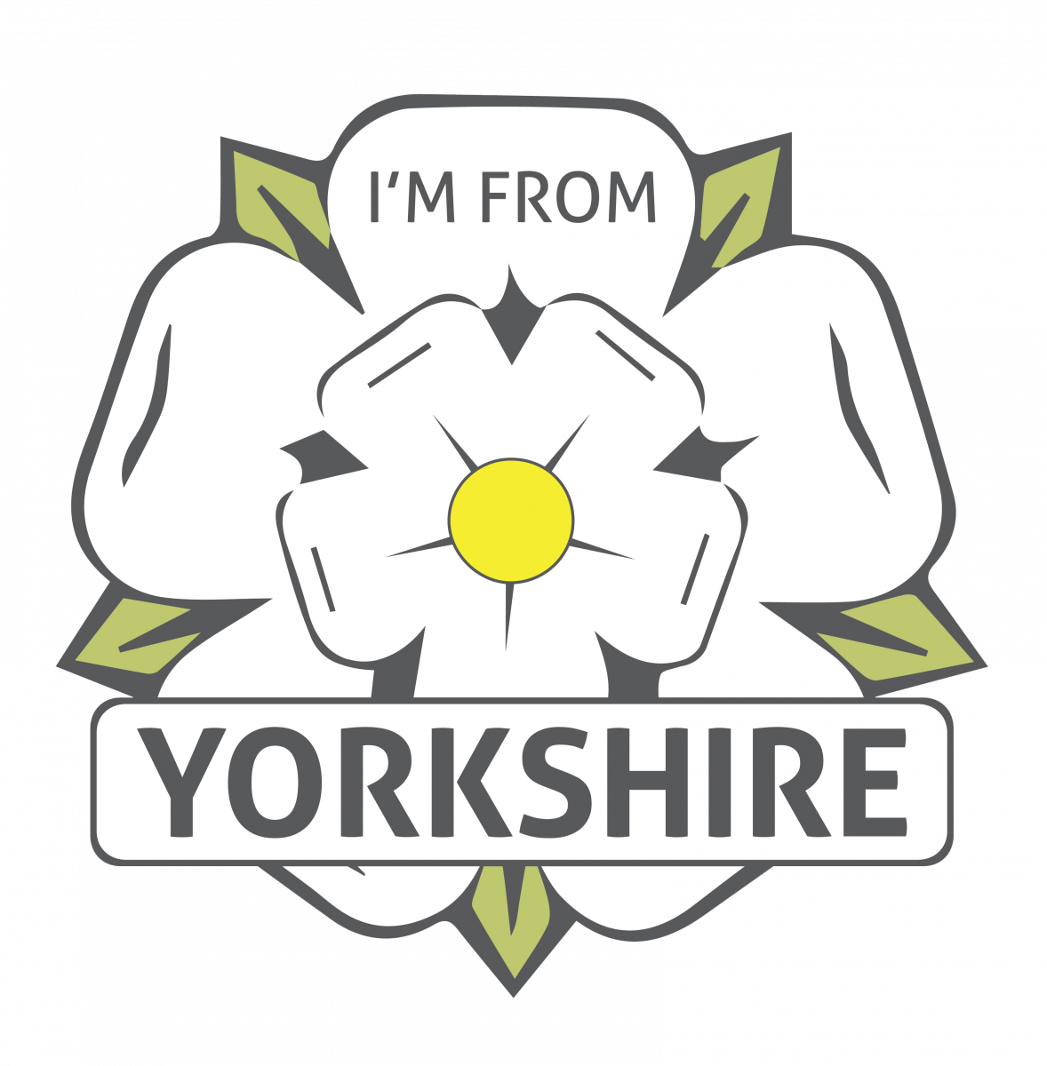 I'm From Yorkshire - Yorkshire (1178x1200), Png Download