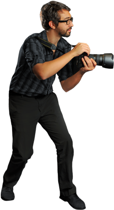 Photographer - Photographer Image Png (299x450), Png Download