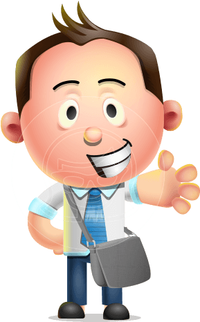 Samuel Brightman Samuel Brightman - 3d Cartoon Character (457x464), Png Download