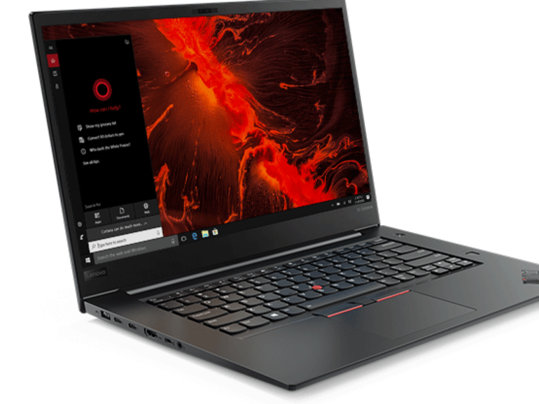 Lenovo Unveils Thinkpad Extreme X1 Alongside New Chromebooks - Lenovo Thinkpad X1 Extreme (770x578), Png Download