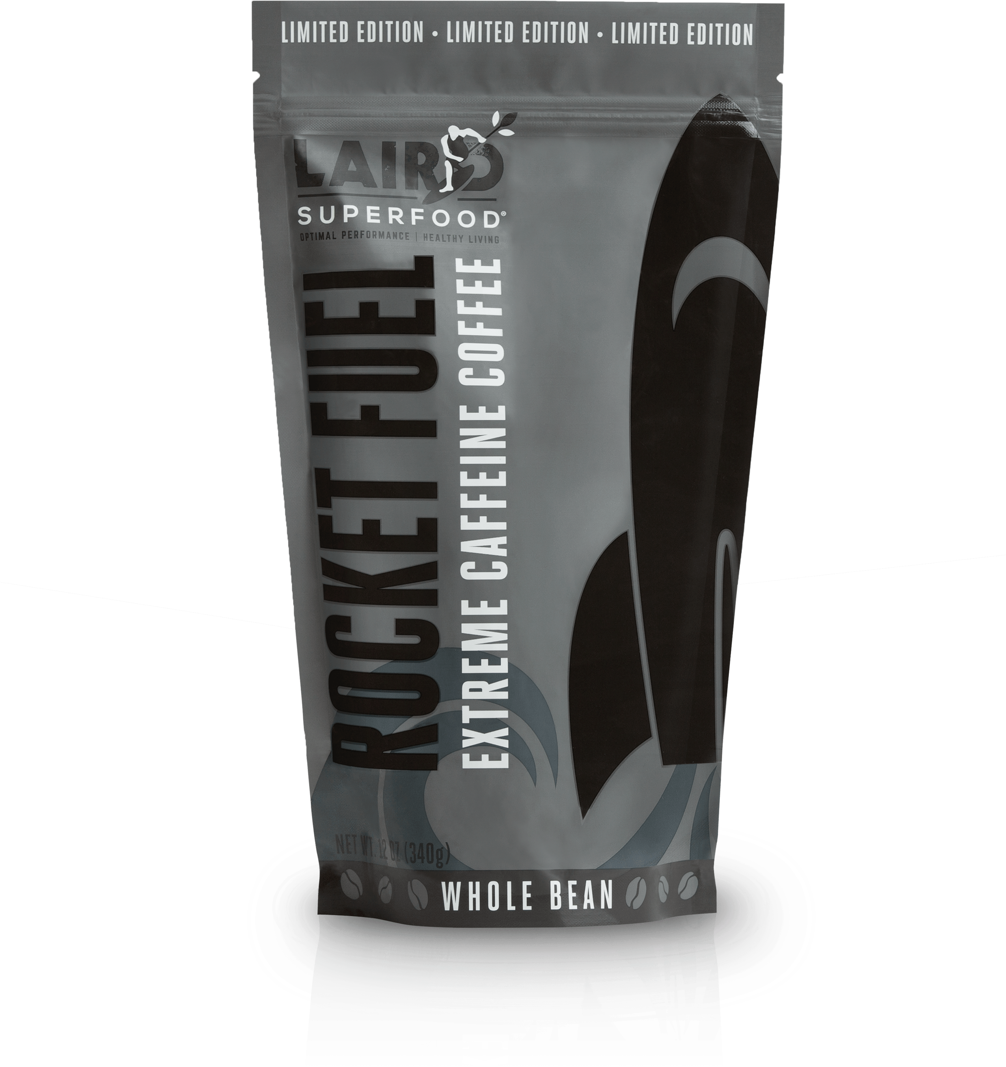 Rocket Fuel Extreme Caffeine Whole Bean Coffee - Chocolate (3200x3700), Png Download