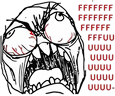 Lol Meme Face Png Psd Detail - Rage Comics High School Vs College (400x333), Png Download