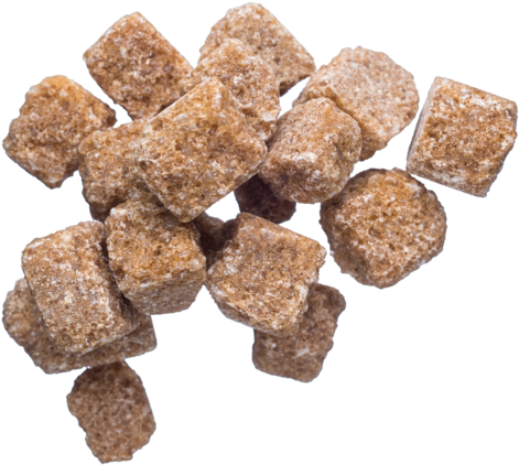 Brown Roughcut Sugar Cubes - Coffee (800x533), Png Download