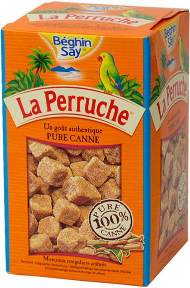 Sugar Cubes - La Perruche Brown Sugar Cubes 1 Lb. 10.5 Oz (750g) (600x600), Png Download
