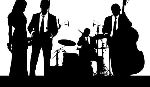 Jazz Band - Jazz Band Clipart (600x350), Png Download
