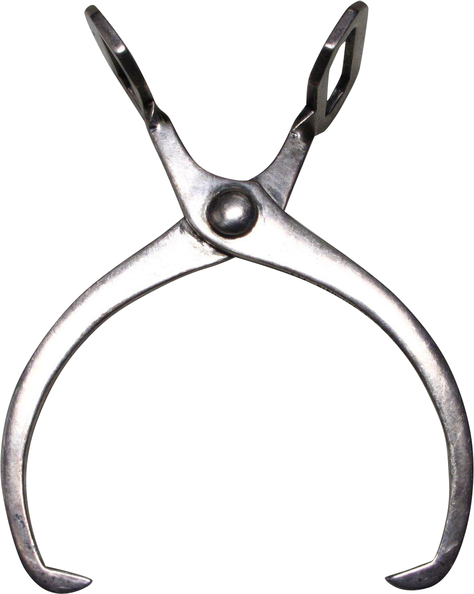 Vintage Sterling Serving Tong Sugar Cube Or Olive - Cutting Tool (1167x1167), Png Download