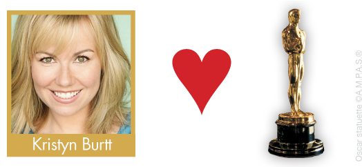 I Love The Oscars - Heart (540x241), Png Download