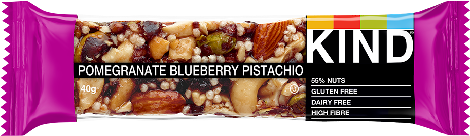 Pomegranate - Kind Bars Nuts And Spices Variety Pack Gluten Free (1000x387), Png Download