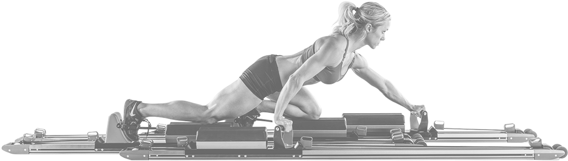 Return Right Arm And Left Leg To Center Position While - Pilates (1156x336), Png Download