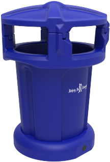 75 Gallon Public Litter Container - Petlinks Vapor Vault Cat Litter Waste Container Boxes (537x406), Png Download