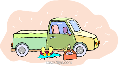 Auto Mechanic Working On A Truck Royalty Free Vector - Illustration (480x268), Png Download