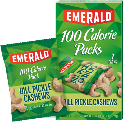 Because Most Of Us Could Probably Eat 1,000 Calories - Emerald Cocoa Roast Almonds 100 Calorie Packs (452x521), Png Download