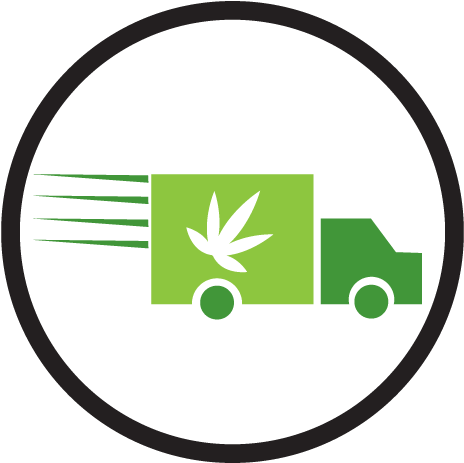 Marijuana Delivery Services - Weed Delivery Png Logo (640x480), Png Download