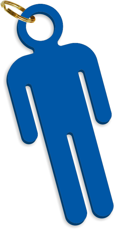 Zoom, Price, Buy - Bathroom Key Tags (402x800), Png Download