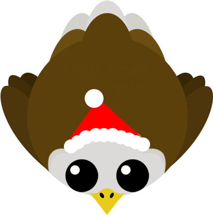 Eagle - Mope Io Eagle Skin (500x500), Png Download