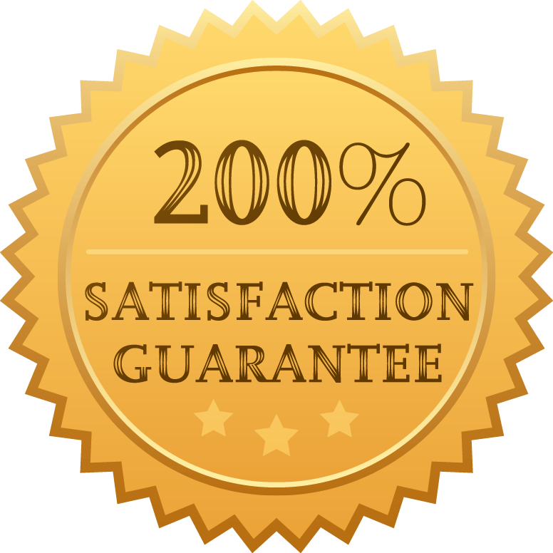 200 Percent Guarantee - 200 Guarantee (776x776), Png Download