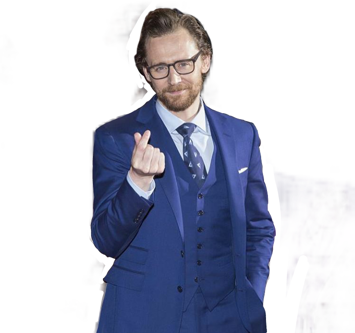 Tomhiddleston Loki Blue Heart Love Avengers Aesthetic - Tom Hiddleston (718x674), Png Download